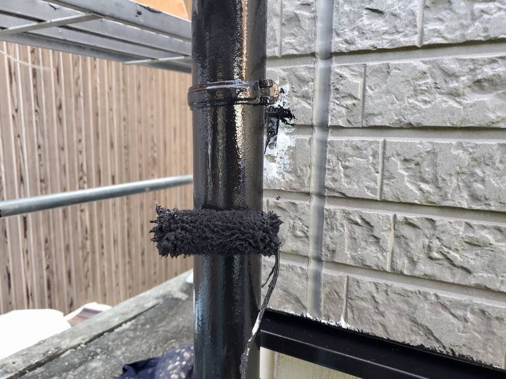 四日市市の外壁塗装をリペイント匠が施工した写真