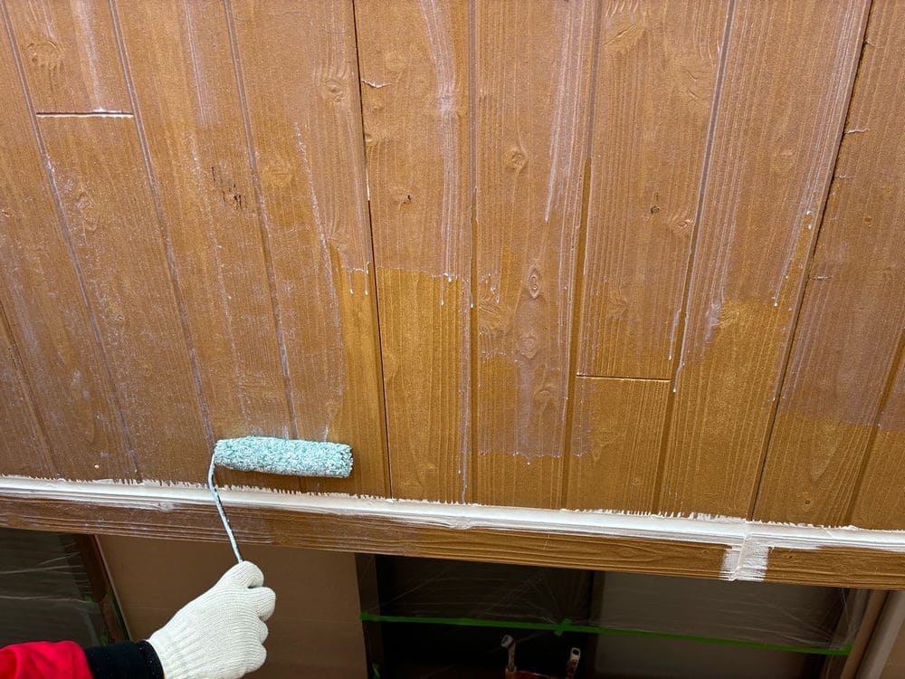 津市久居 H様下塗り (2) 津市の外壁塗装をリペイント匠が施工した写真