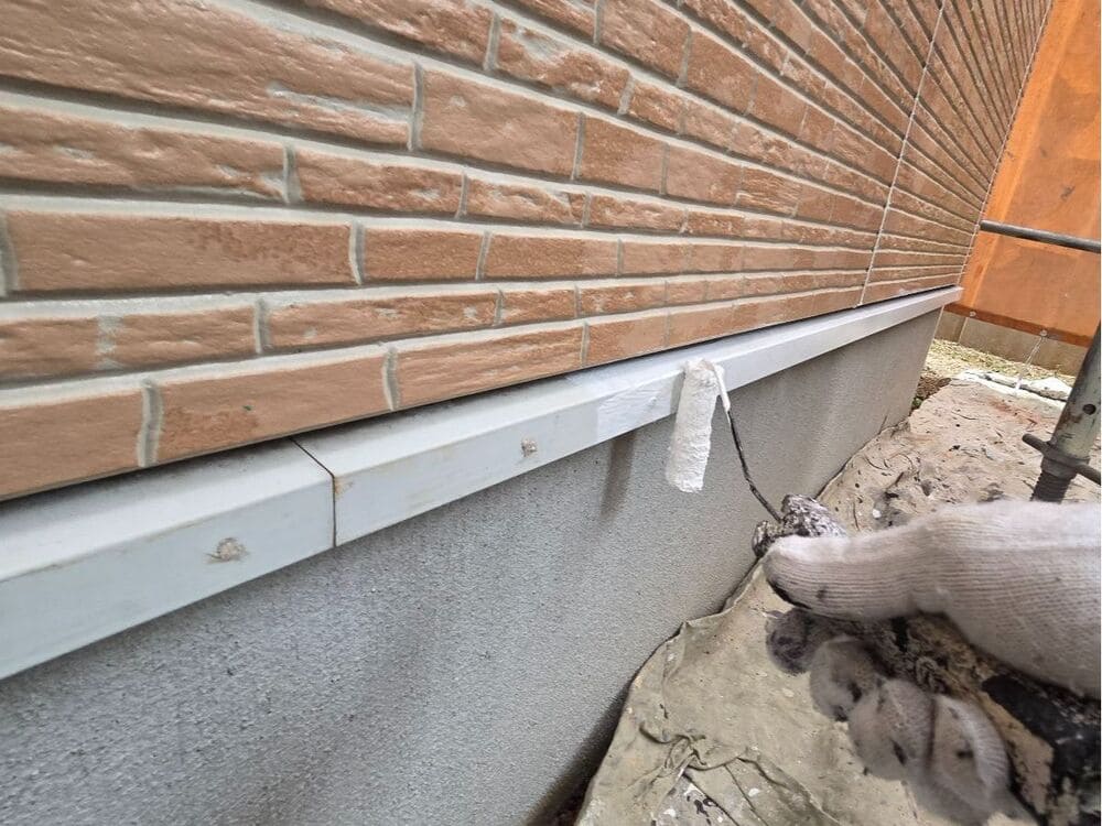 鈴鹿市で外壁塗装、防水工事をリペイント匠が施工した写真