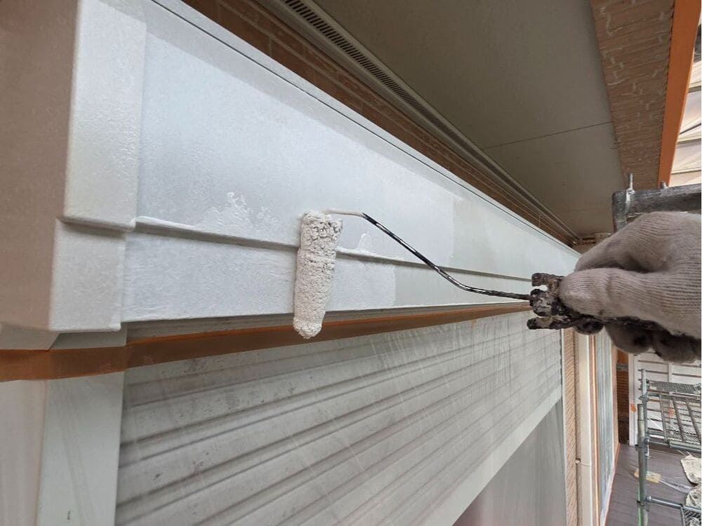 鈴鹿市で外壁塗装、防水工事をリペイント匠が施工した写真