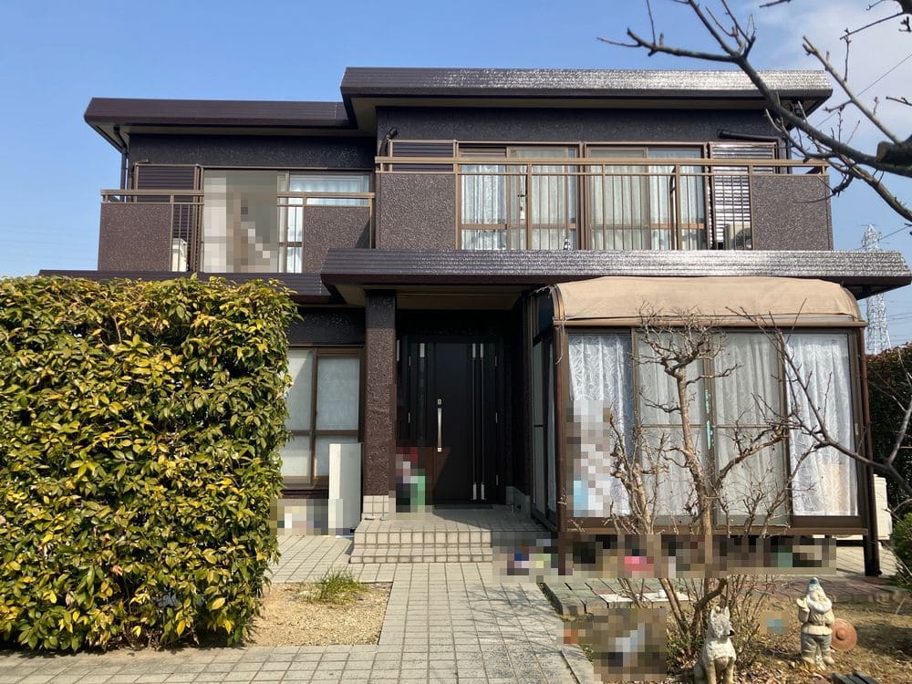 鈴鹿市の外壁・屋根塗装をリペイント匠が施工した写真