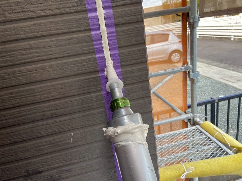 松阪市で外壁塗装をリペイント匠が施工した写真