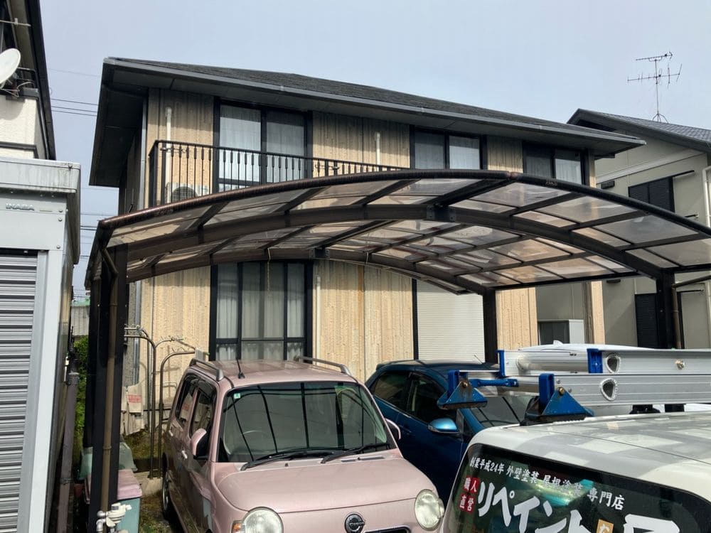 名張市の外壁塗装、屋根塗装をリペイント匠が施工した写真