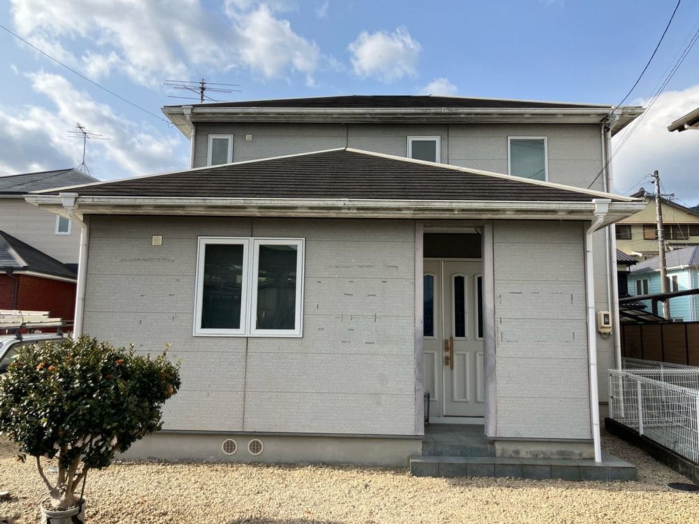 尾鷲市で外壁・屋根塗装をリペイント匠が施工した写真