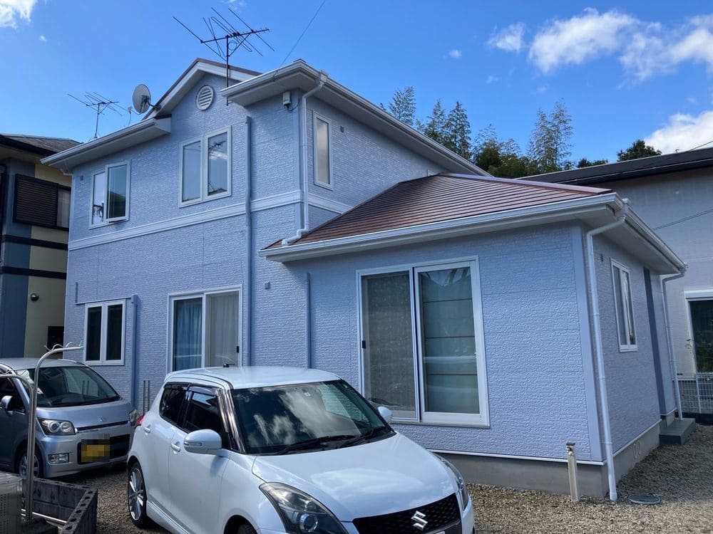 尾鷲市で外壁・屋根塗装をリペイント匠が施工した写真