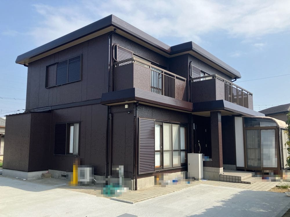 鈴鹿市の外壁・屋根塗装をリペイント匠が施工した写真