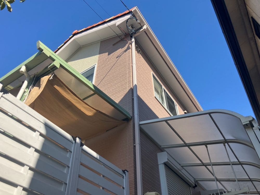 K様(鈴鹿市)_施工後_外壁全体 (5) 鈴鹿市の外壁塗装、防水工事をリペイント匠が施工した写真