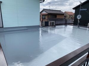 津市で防水工事をリペイント匠が施工した写真