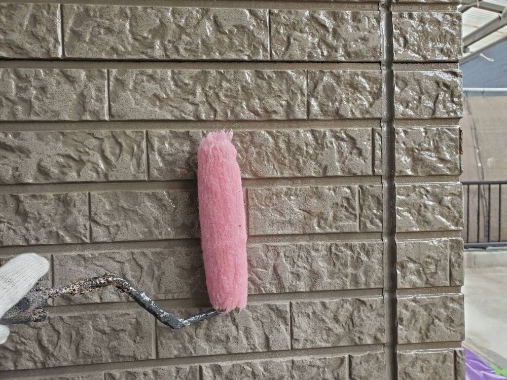 四日市市の外壁塗装をリペイント匠が施工した写真