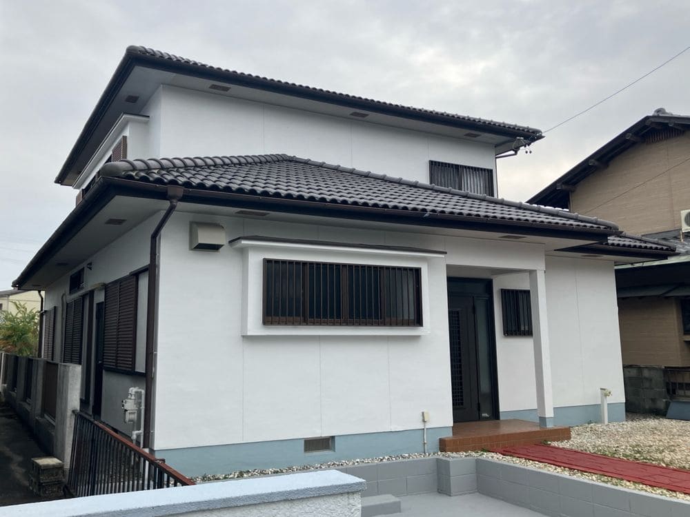 伊賀市の外壁塗装をリペイント匠が施工した写真