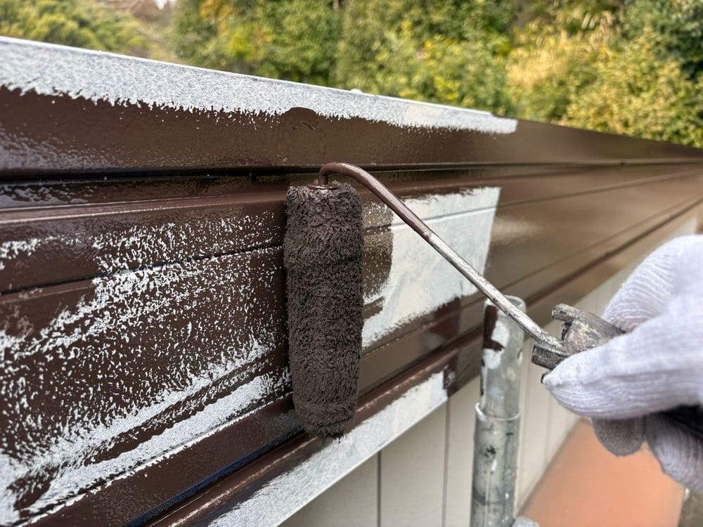 四日市市の外壁塗装をリペイント匠が施工した写真