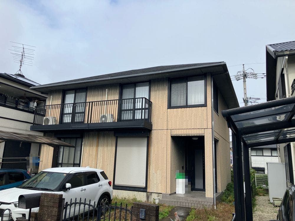 名張市の外壁塗装、屋根塗装をリペイント匠が施工した写真