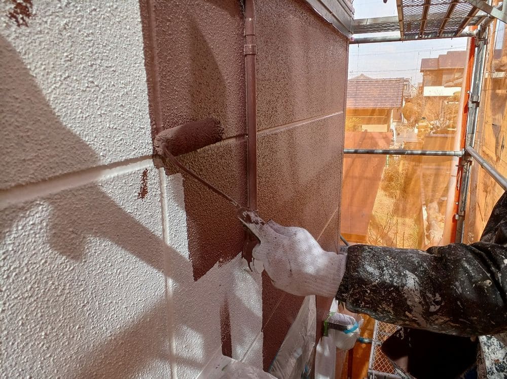 鈴鹿市の外壁塗装、防水工事をリペイント匠が施工した写真