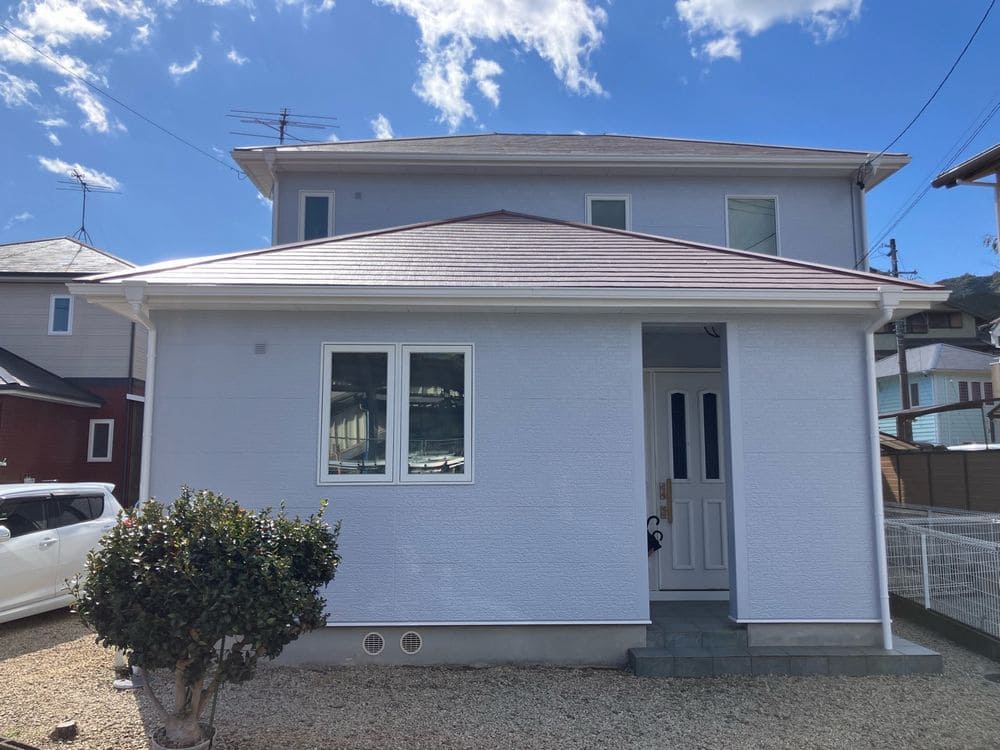 尾鷲市で外壁・屋根塗装をリペイント匠が施工した写真