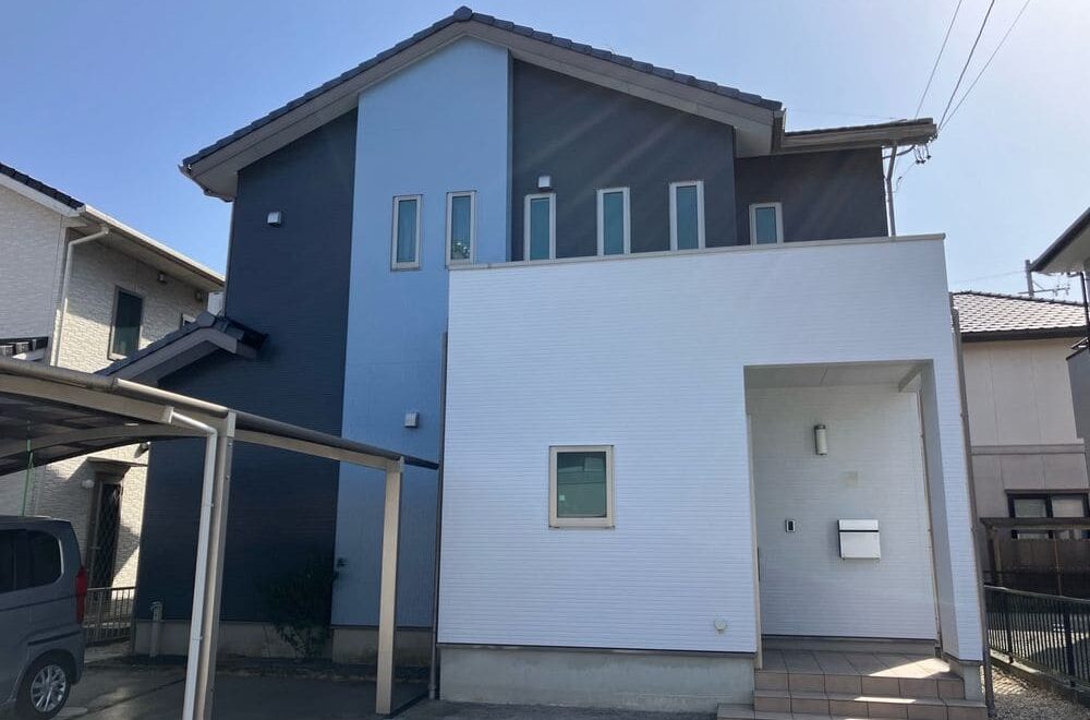 松阪市で外壁塗装をリペイント匠が施工した写真