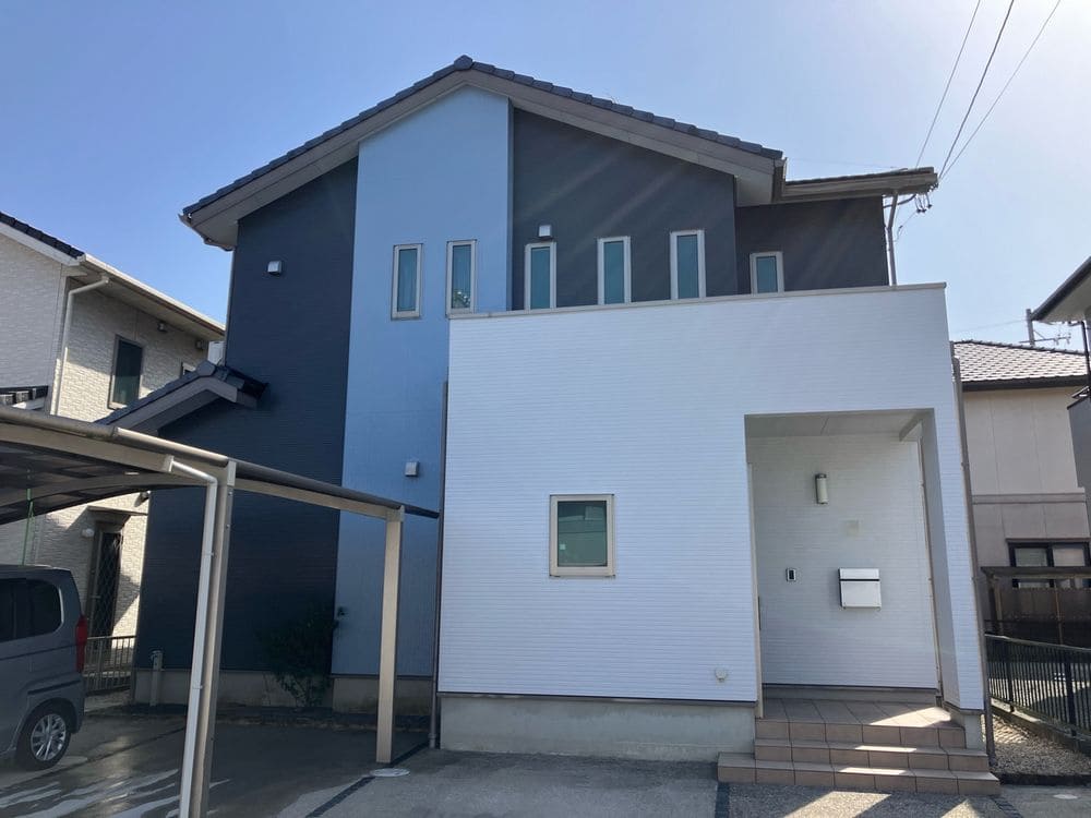 松阪市で外壁塗装をリペイント匠が施工した写真