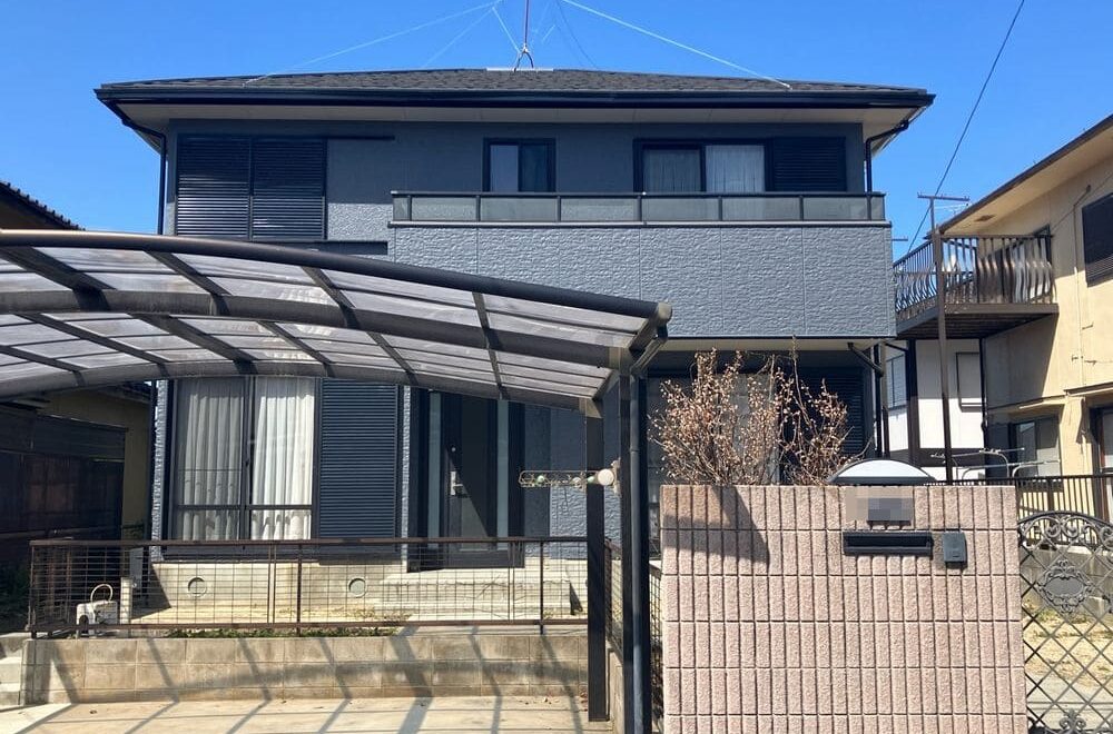 名張市の外壁塗装をリペイント匠が施工した写真