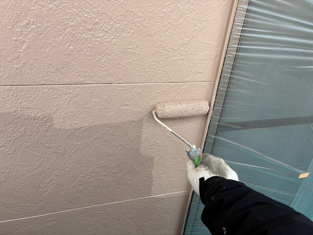 津市久居 H様上塗り (2) 津市の外壁塗装をリペイント匠が施工した写真