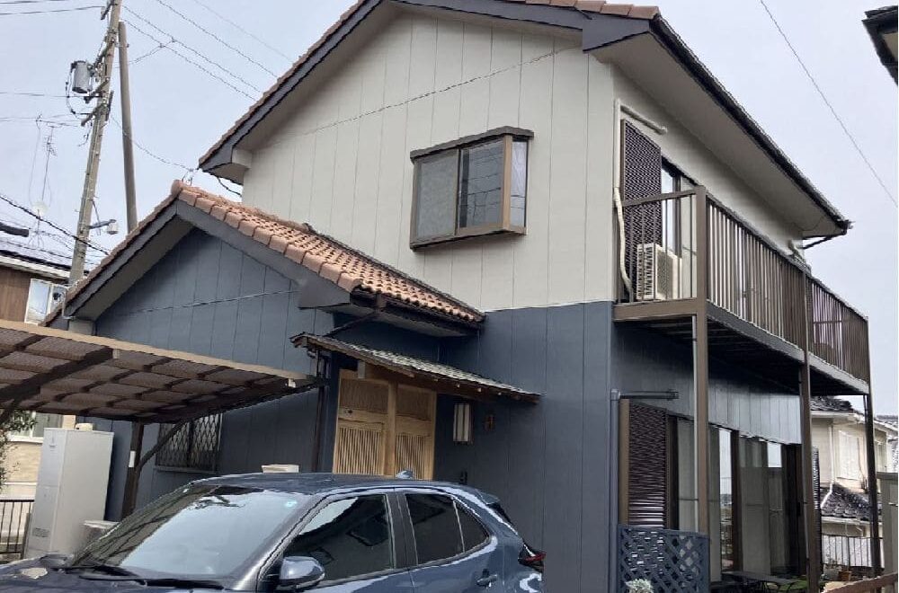 津市の外壁塗装をリペイント匠が施工した写真