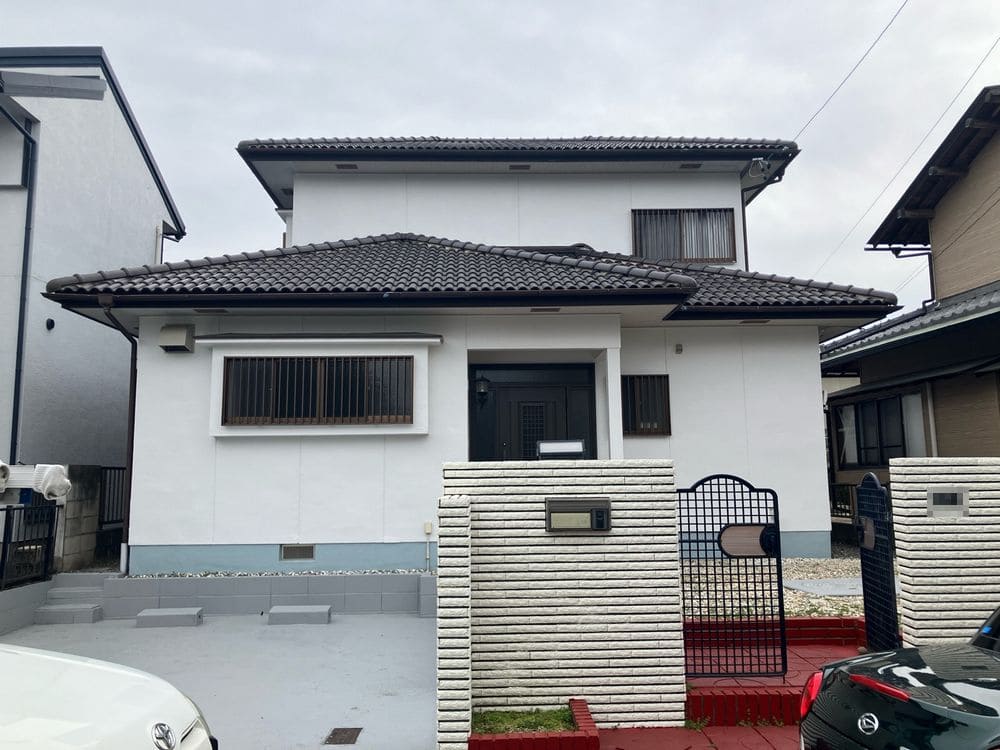 伊賀市の外壁塗装をリペイント匠が施工した写真