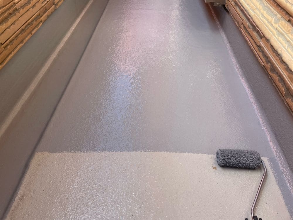 鈴鹿市の外壁塗装、防水工事をリペイント匠が施工した写真