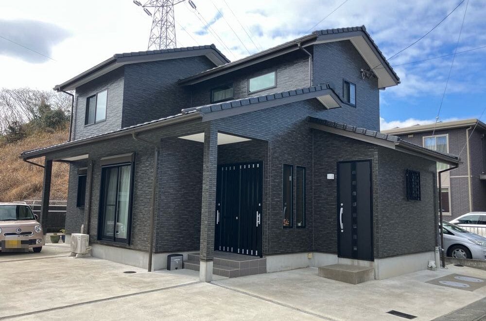 松阪市で外壁塗装をリペイント匠が施工した写真