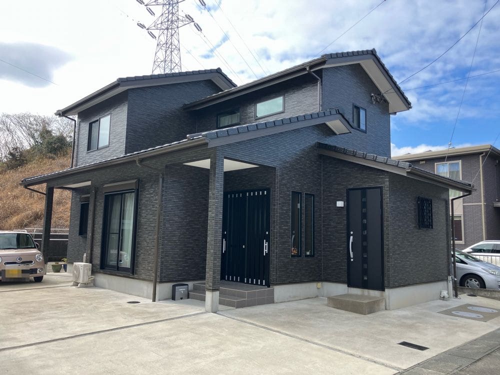 松阪市で外壁塗装をリペイント匠が施工した写真