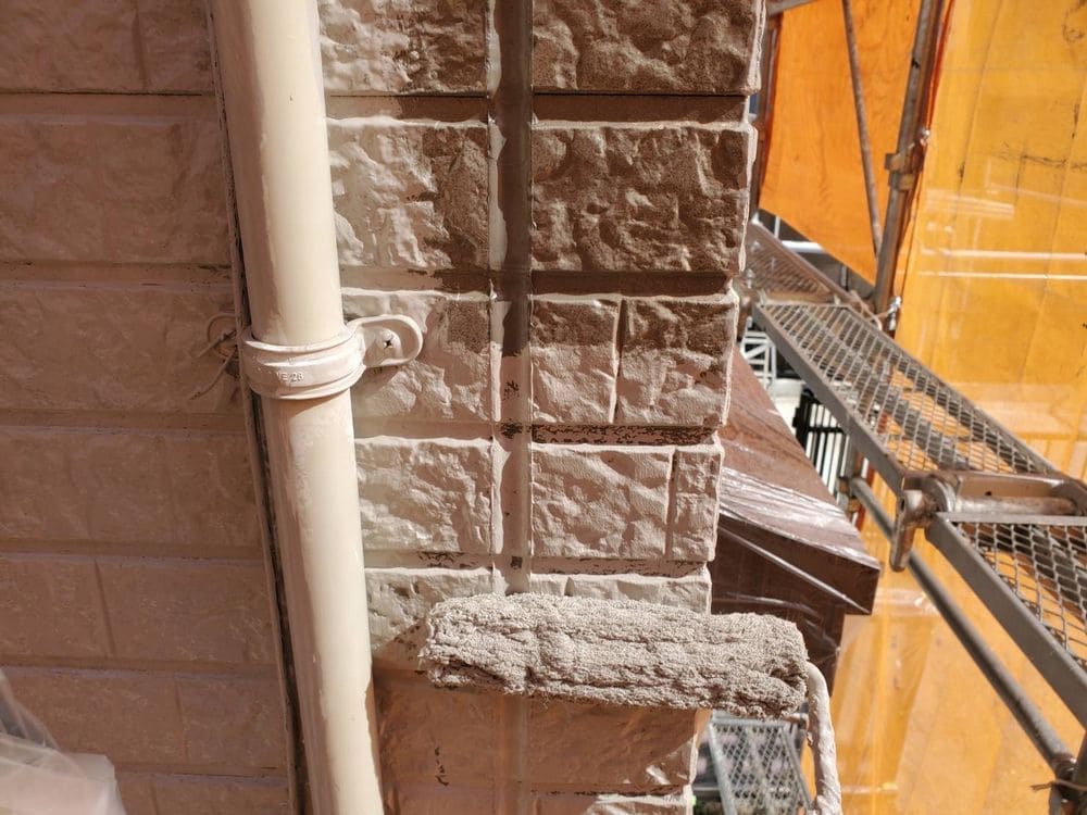 四日市市の外壁塗装をリペイント匠が施工した写真