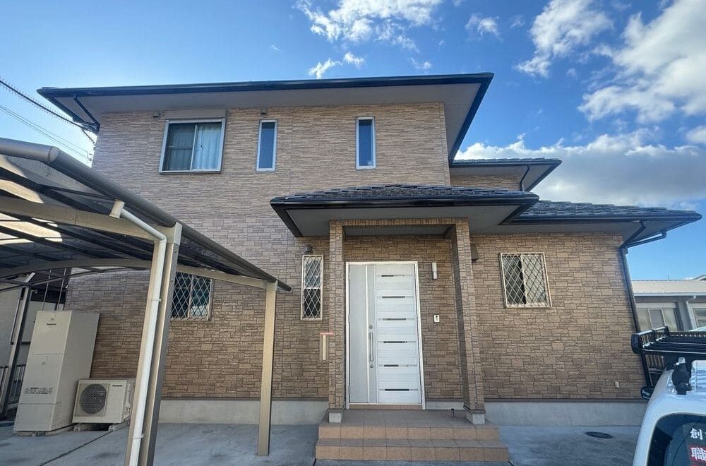 鈴鹿市の外壁塗装、防水工事をリペイント匠が施工した写真