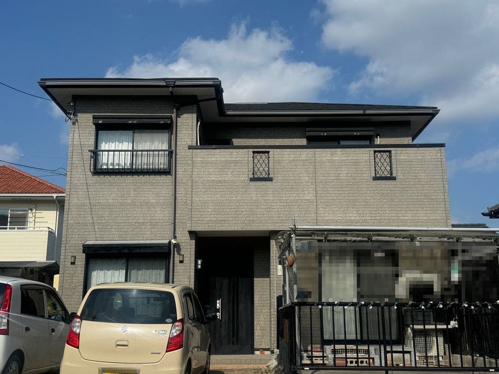 四日市市の外壁塗装をリペイント匠が施工した写真