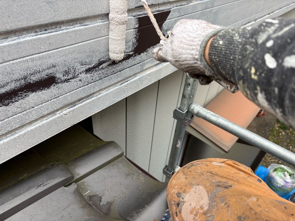 四日市市の外壁塗装をリペイント匠が施工した写真