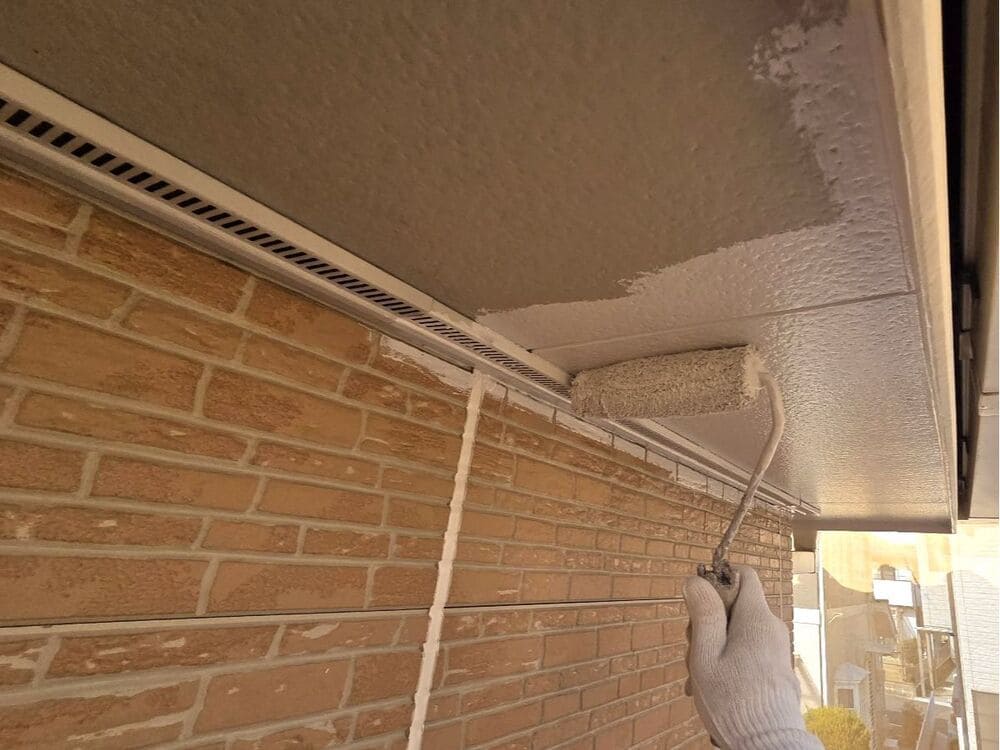 鈴鹿市で外壁塗装、防水工事をリペイント匠が施工した写真