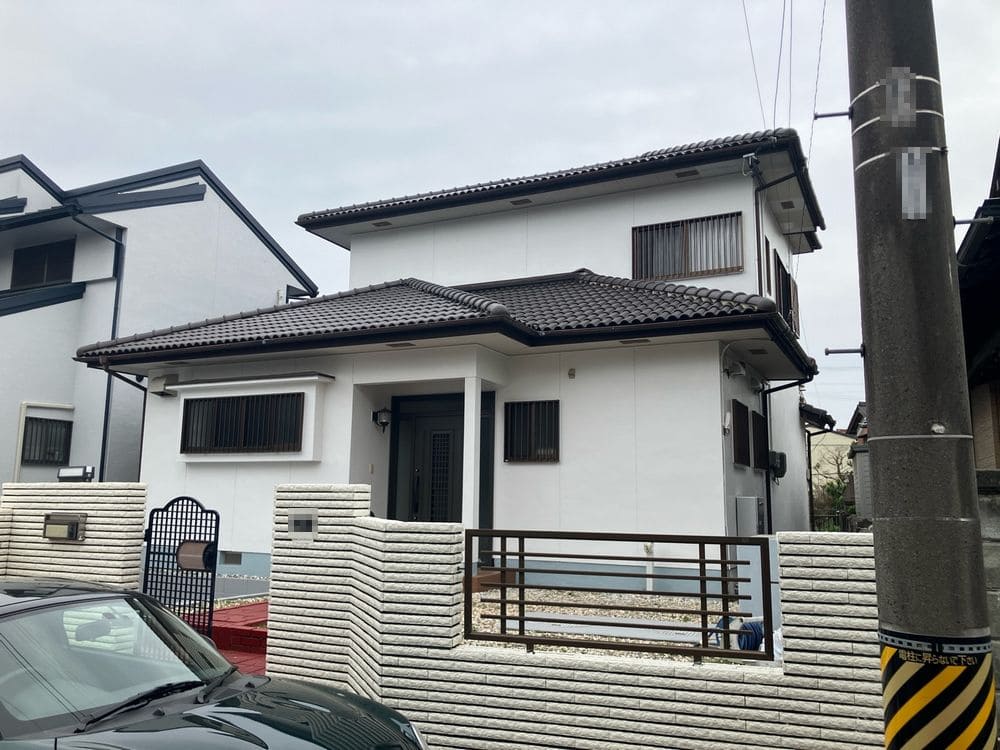 伊賀市の外壁塗装をリペイント匠が施工した写真