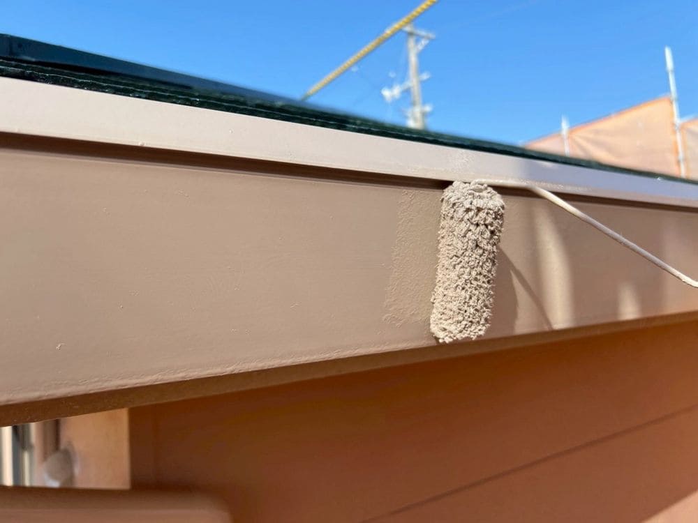 津市久居 H様樋上塗り 津市の外壁塗装をリペイント匠が施工した写真