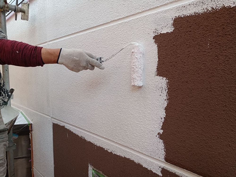 鈴鹿市の外壁塗装、防水工事をリペイント匠が施工した写真