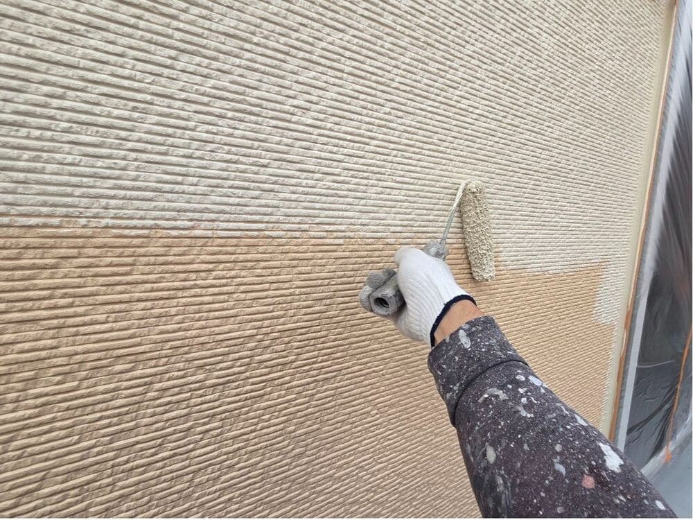 鈴鹿市で外壁塗装、防水工事をリペイント匠が施工した写真