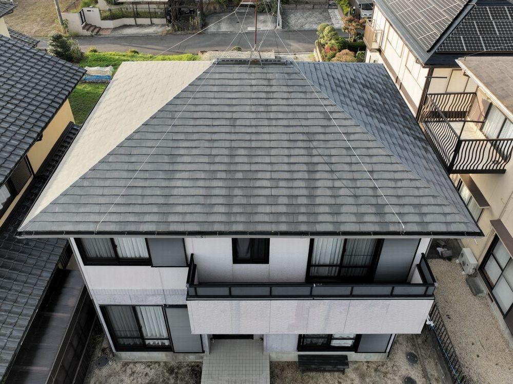 名張市の屋根工事をリペイント匠が施工した写真