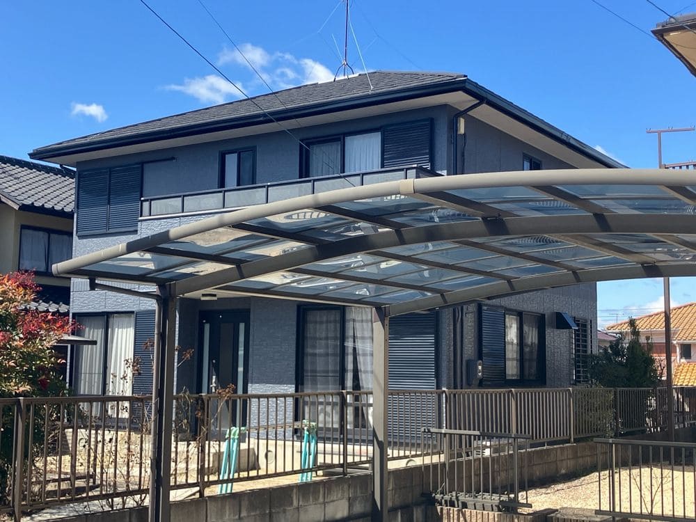 名張市の外壁塗装をリペイント匠が施工した写真