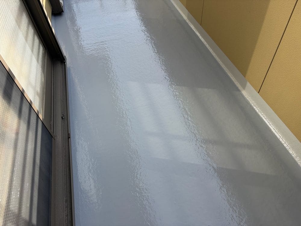 松阪市で外壁塗装と防水工事をリペイント匠が施工した写真