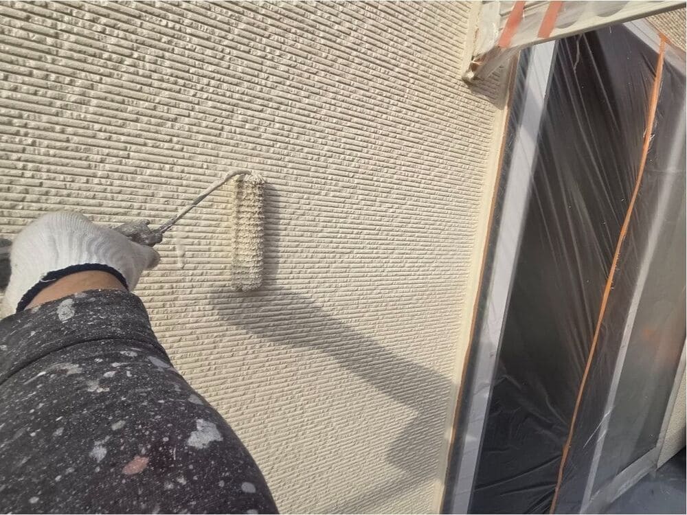 鈴鹿市で外壁塗装、防水工事をリペイント匠が施工した写真