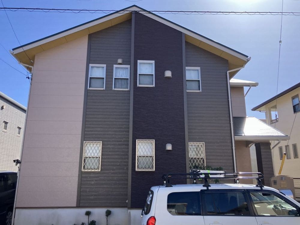 津市の外壁塗装をリペイント匠が施工した写真