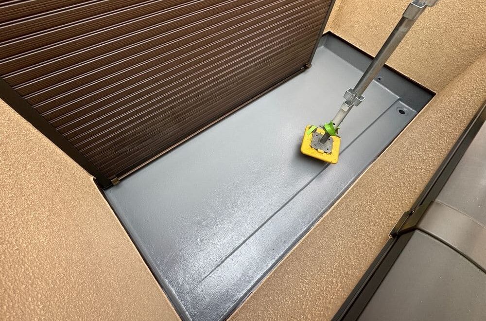 桑名市の外壁塗装、屋根塗装、防水工事をリペイント匠が施工した写真