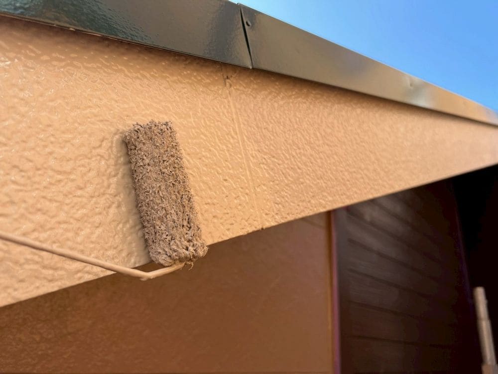 津市久居 H様破風上塗り 津市の外壁塗装をリペイント匠が施工した写真