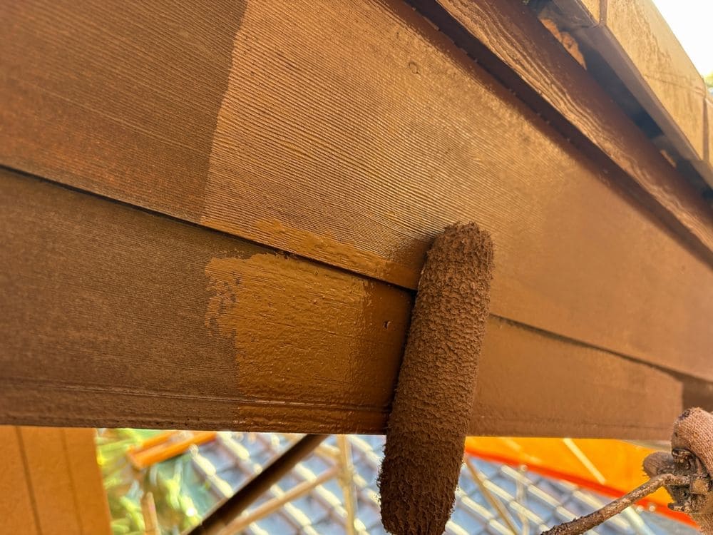 四日市市の外壁塗装をリペイント匠が施工した写真