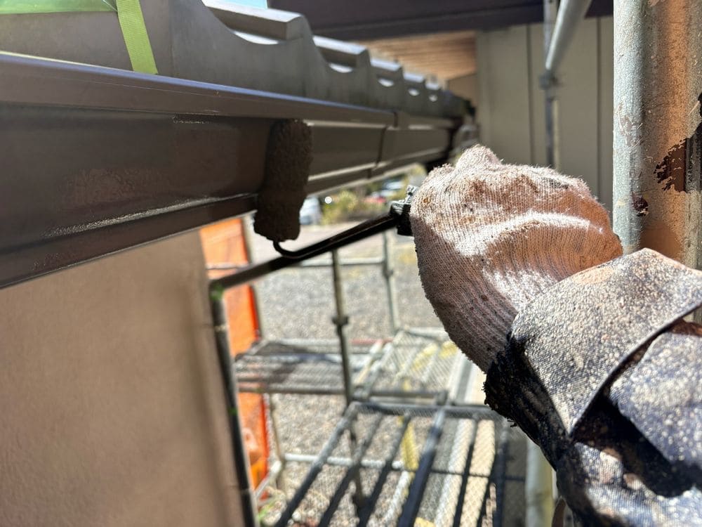 四日市市の外壁塗装をリペイント匠が施工した写真