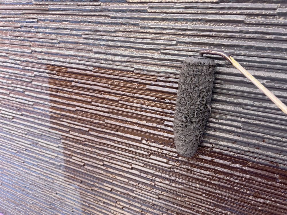 津市久居 H様上塗り (3) 津市の外壁塗装をリペイント匠が施工した写真