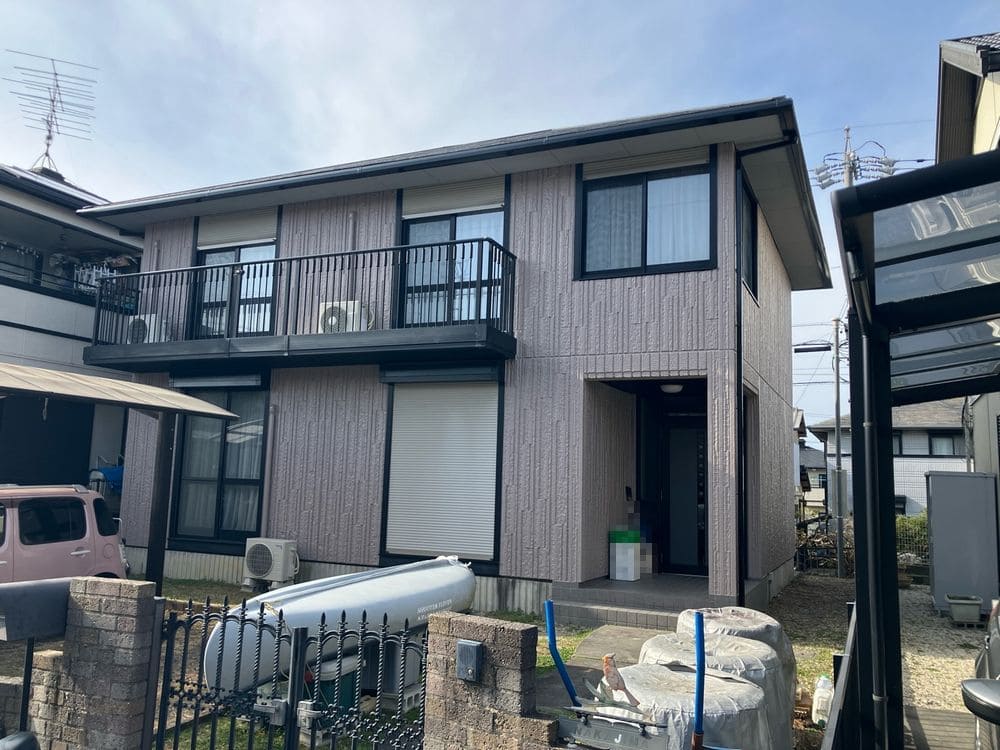 名張市の外壁塗装、屋根塗装をリペイント匠が施工した写真