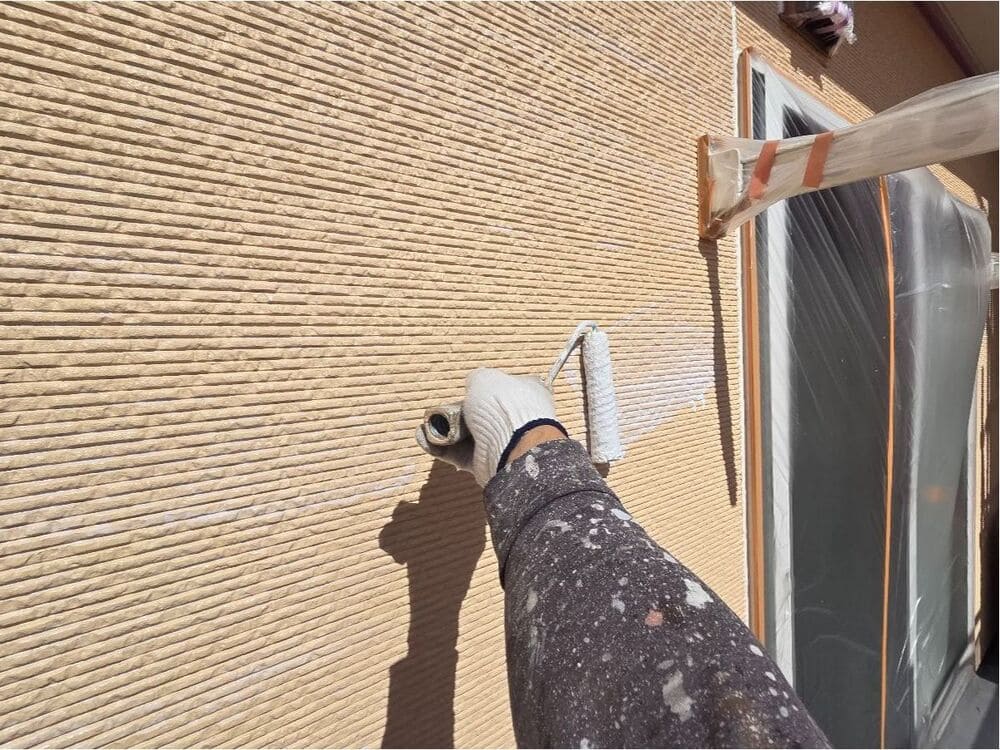 鈴鹿市で外壁塗装、防水工事をリペイント匠が施工した写真