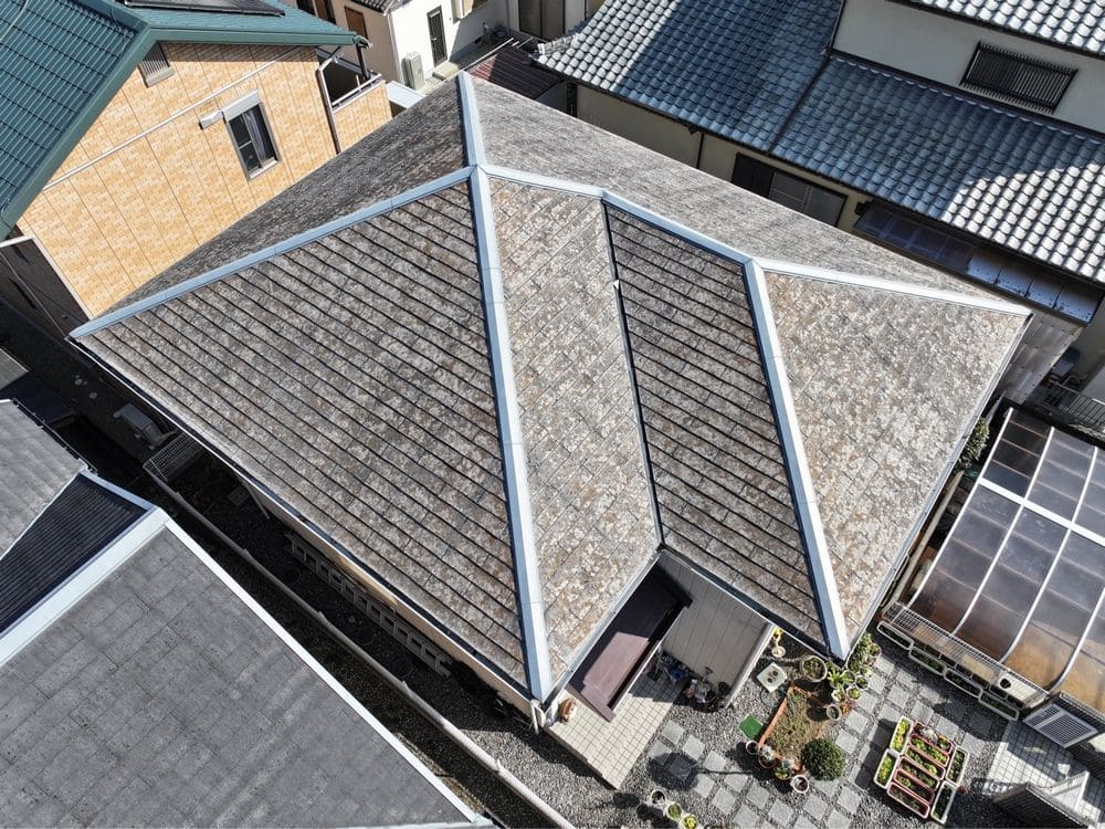 名張市の屋根工事をリペイント匠が施工した写真