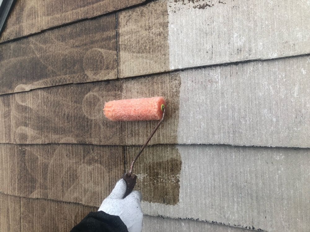 名張市の外壁塗装、屋根塗装をリペイント匠が施工した写真